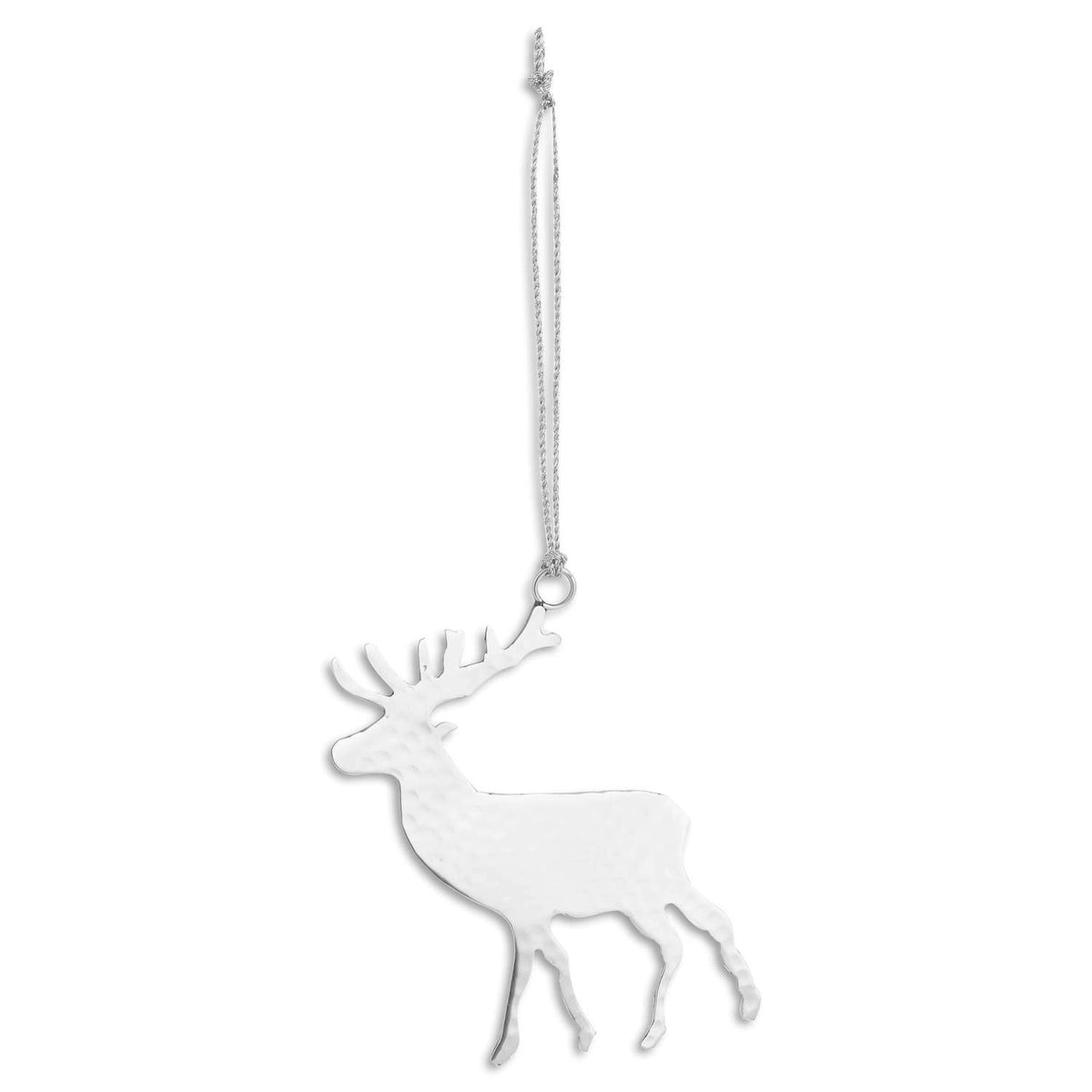 Set of 4 Hanging Stag Decoration